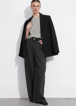 & Other Stories Tops | Striped T-Shirt