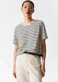 & Other Stories Tops | Striped T-Shirt
