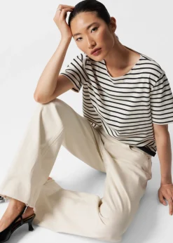 & Other Stories Tops | Striped T-Shirt