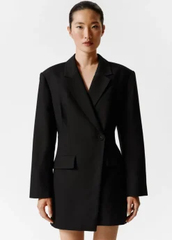 & Other Stories Sets & Suits | Dresses | Structured Blazer Mini Dress Black
