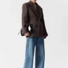 & Other Stories Sets & Suits | Blazers & Vests | Structured Tweed Blazer Brown Tweed