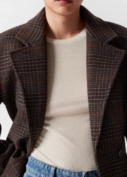 & Other Stories Sets & Suits | Blazers & Vests | Structured Tweed Blazer Brown Tweed