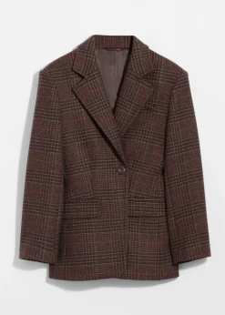 & Other Stories Sets & Suits | Blazers & Vests | Structured Tweed Blazer Brown Tweed