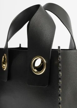 & Other Stories Totes | Studded Tote Bag Black