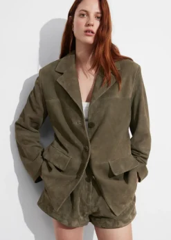 & Other Stories Sets & Suits | Blazers & Vests | Suede Blazer Khaki