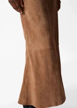 & Other Stories Sets & Suits | Skirts | Suede Midi Skirt Brown