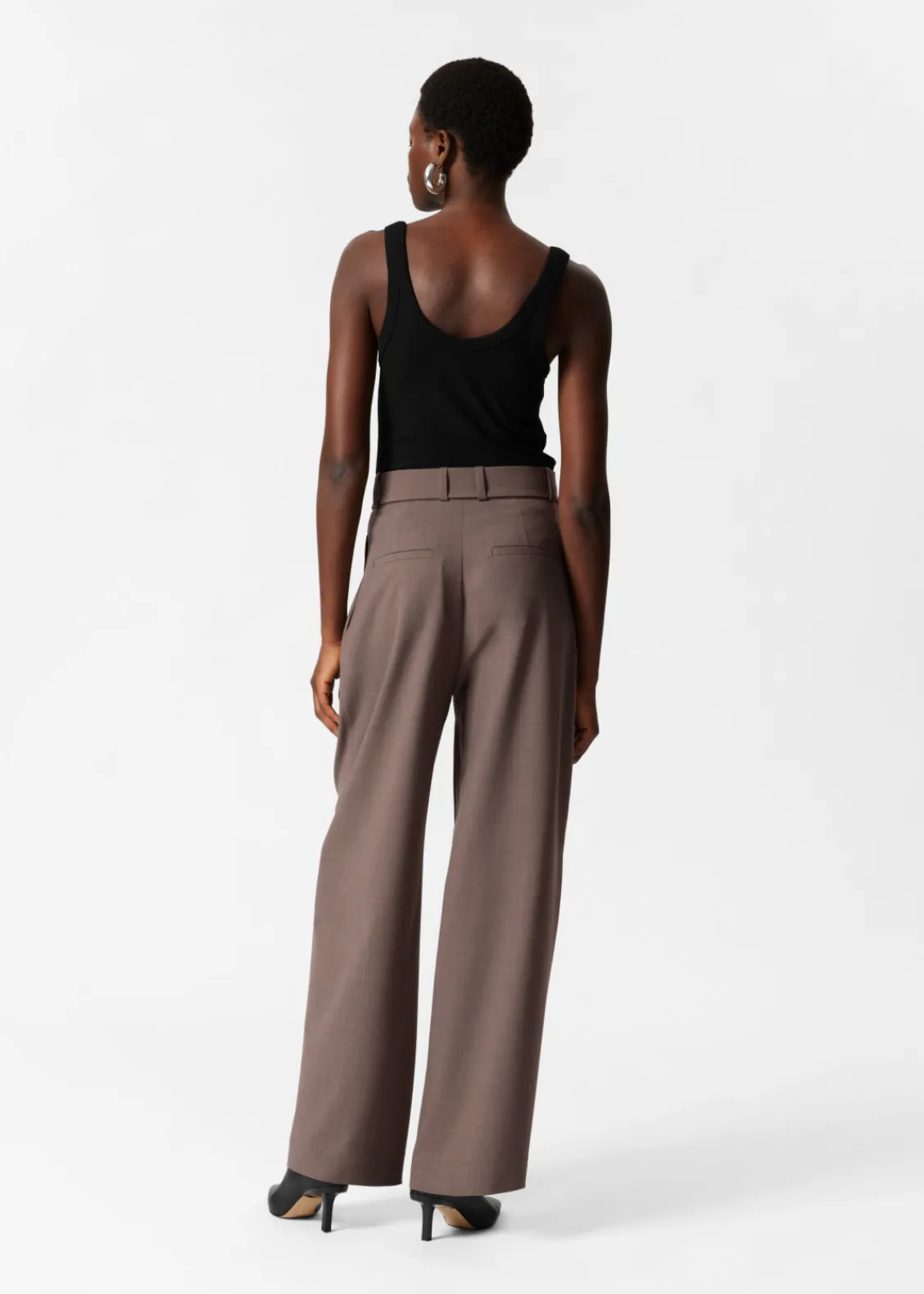 & Other Stories Pants | Sets & Suits | Tailored Barrel-Leg Trousers