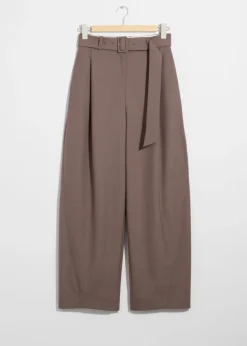 & Other Stories Pants | Sets & Suits | Tailored Barrel-Leg Trousers