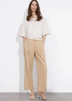 & Other Stories Pants | Tailored High Waist Trousers