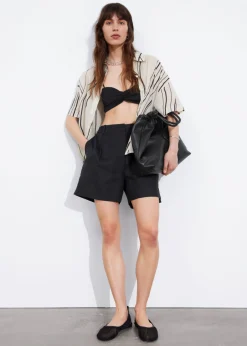 & Other Stories Shorts | Pants | Tailored Linen Shorts