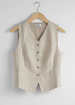 & Other Stories Blazers & Vests | Tailored Linen Vest
