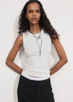 & Other Stories Skirts | Tailored Pencil Midi Skirt Black