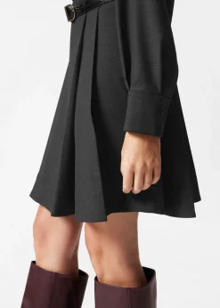 & Other Stories Dresses | Tailored Shirt Mini Dress Dark Grey