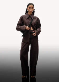 & Other Stories Sets & Suits | Pants | Tailored Silk-Blend Trousers Brown