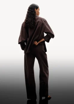 & Other Stories Sets & Suits | Pants | Tailored Silk-Blend Trousers Brown