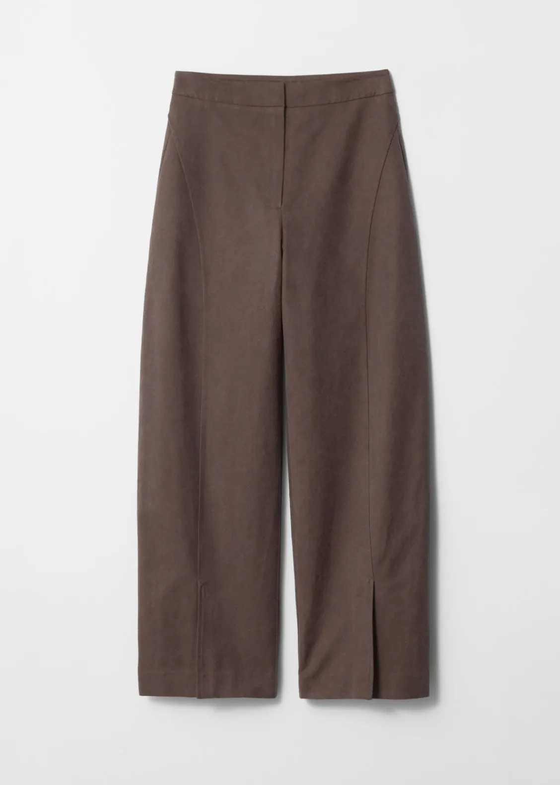 & Other Stories Sets & Suits | Pants | Tailored Silk-Blend Trousers Brown