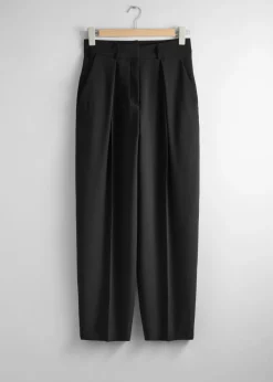 & Other Stories Pants | Tailored Tapered Trousers
