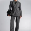 & Other Stories Sets & Suits | Blazers & Vests | Tailored Wide-Shoulder Blazer Grey