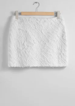 & Other Stories Skirts | Textured Mini Skirt