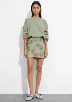 & Other Stories Skirts | Textured Mini Skirt