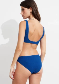 & Other Stories Swimwear | Textured Triangle Bikini Top