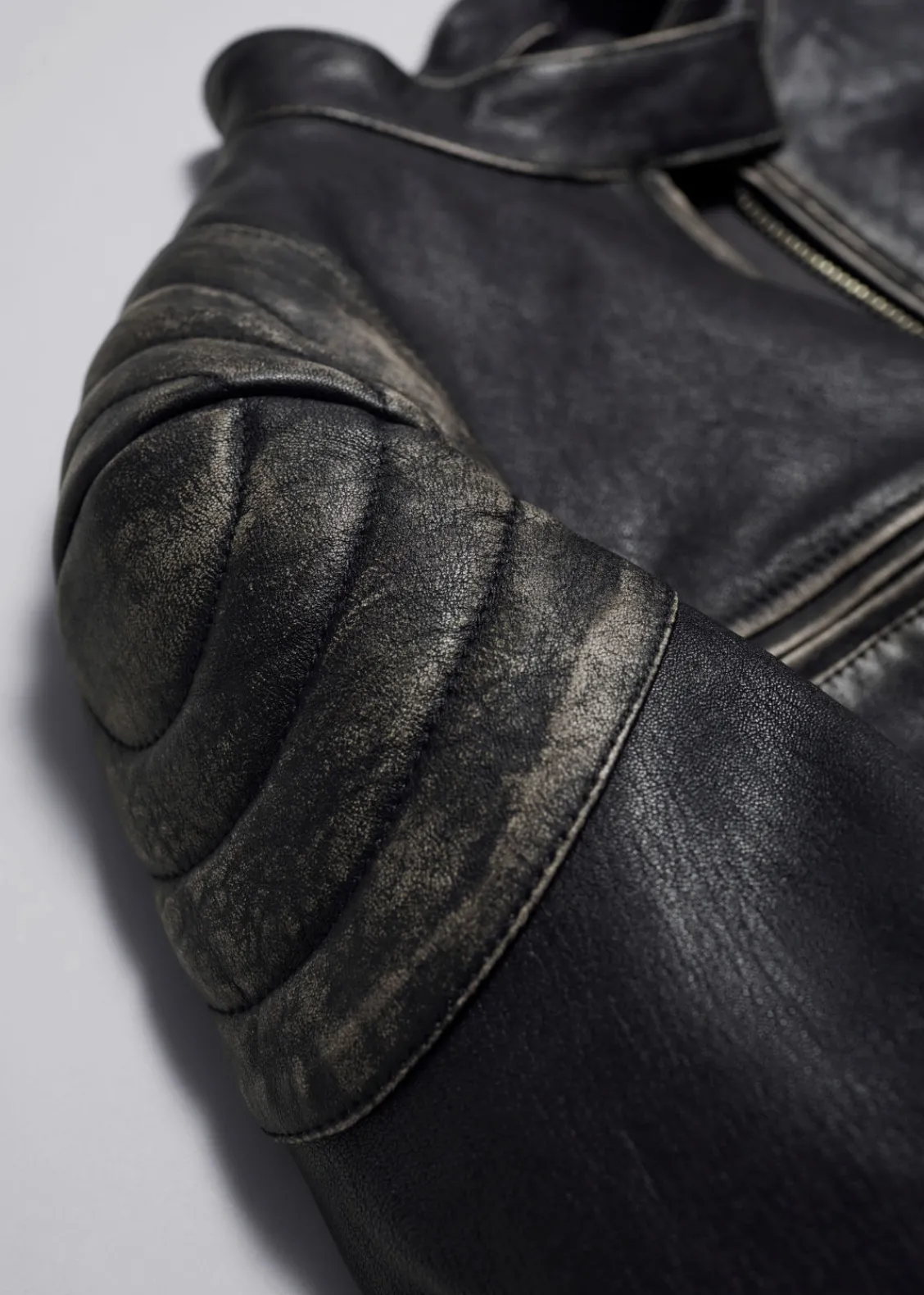 & Other Stories Sets & Suits | Outerwear | Topstitched Leather Jacket Black