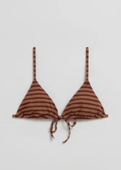 & Other Stories Swimwear | Triangle Bikini Tie Top