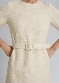 & Other Stories Dresses | Tweed Belted Mini Dress