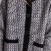 & Other Stories Sweaters & Knits | Tweed Cardigan Grey/Black