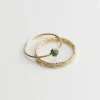 & Other Stories Rings | Twist Embossed Ring Set Gold