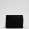 & Other Stories Shoulder Bags | Velvet Shoulder Bag Black