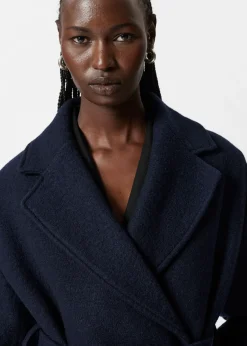 & Other Stories Outerwear | Voluminous Belted Wool Coat