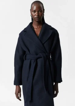 & Other Stories Outerwear | Voluminous Belted Wool Coat