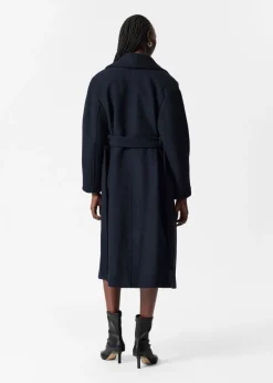 & Other Stories Outerwear | Voluminous Belted Wool Coat