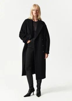 & Other Stories Outerwear | Voluminous Belted Wool Coat