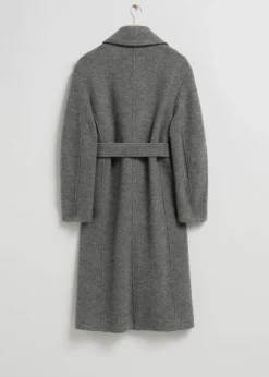 & Other Stories Outerwear | Voluminous Belted Wool Coat