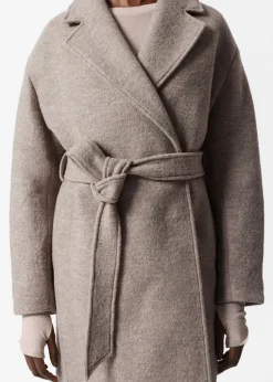 & Other Stories Outerwear | Voluminous Belted Wool Coat