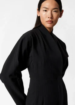 & Other Stories Dresses | Waisted Blazer Dress Black