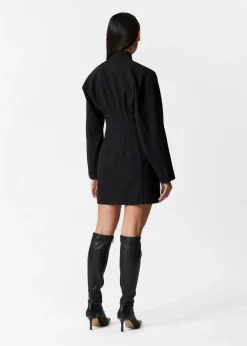 & Other Stories Dresses | Waisted Blazer Dress Black