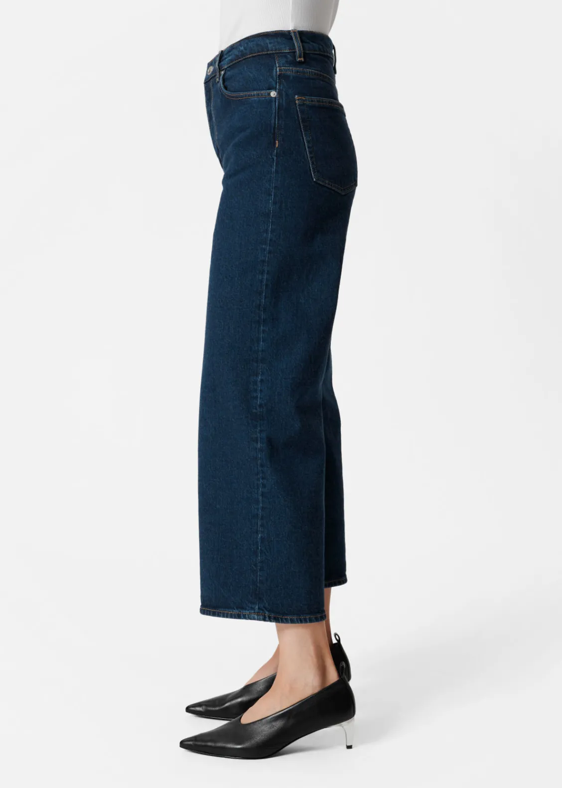 & Other Stories Jeans | Wide Cropped Jeans
