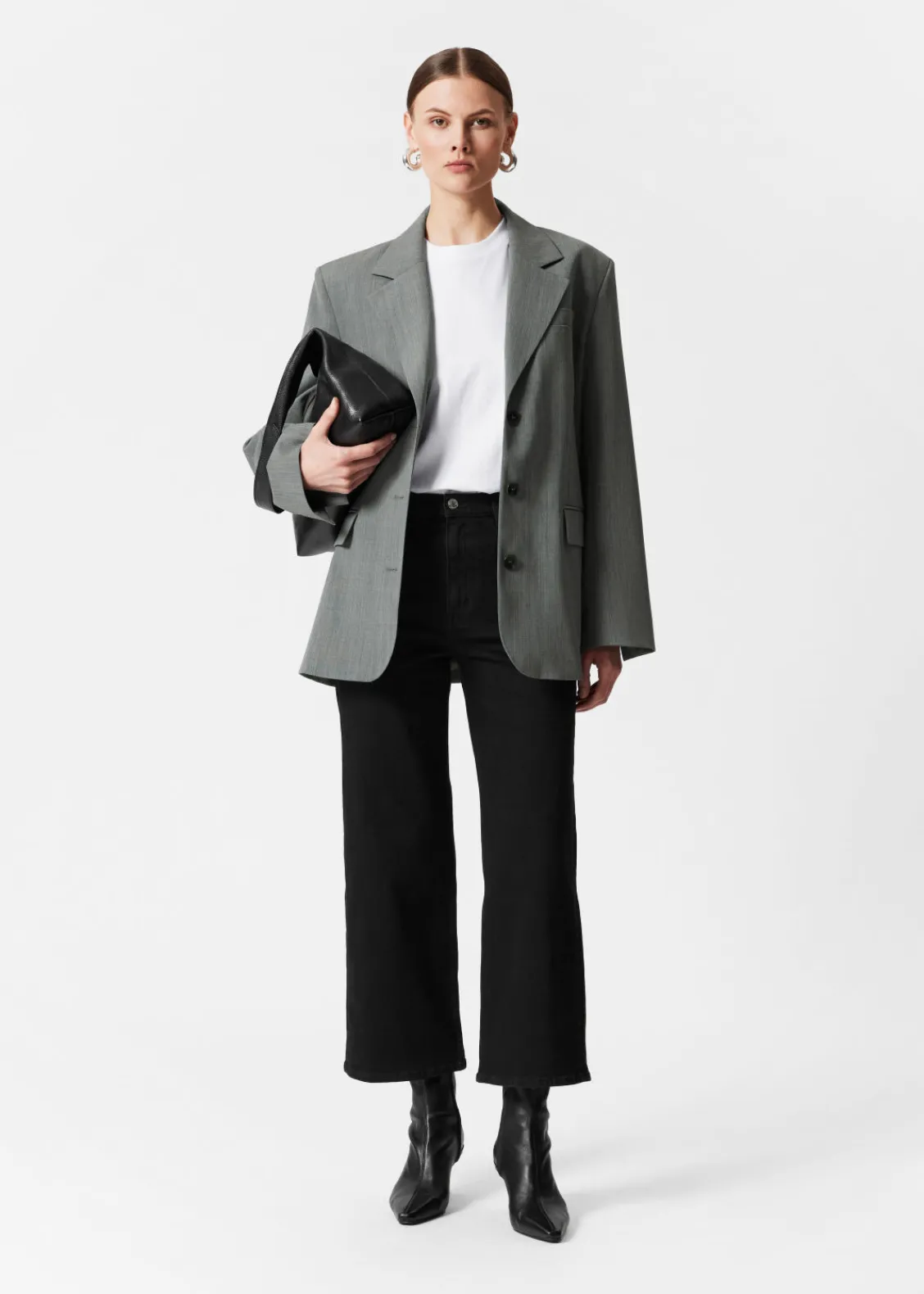 & Other Stories Jeans | Wide Cropped Jeans