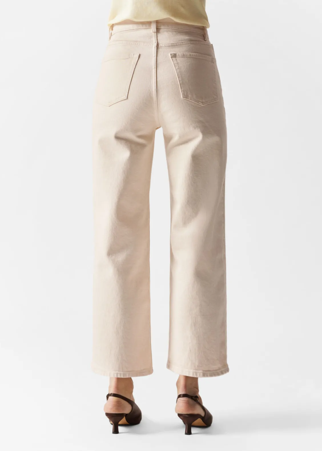 & Other Stories Jeans | Wide Cropped Jeans