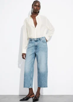 & Other Stories Jeans | Wide Cropped Jeans