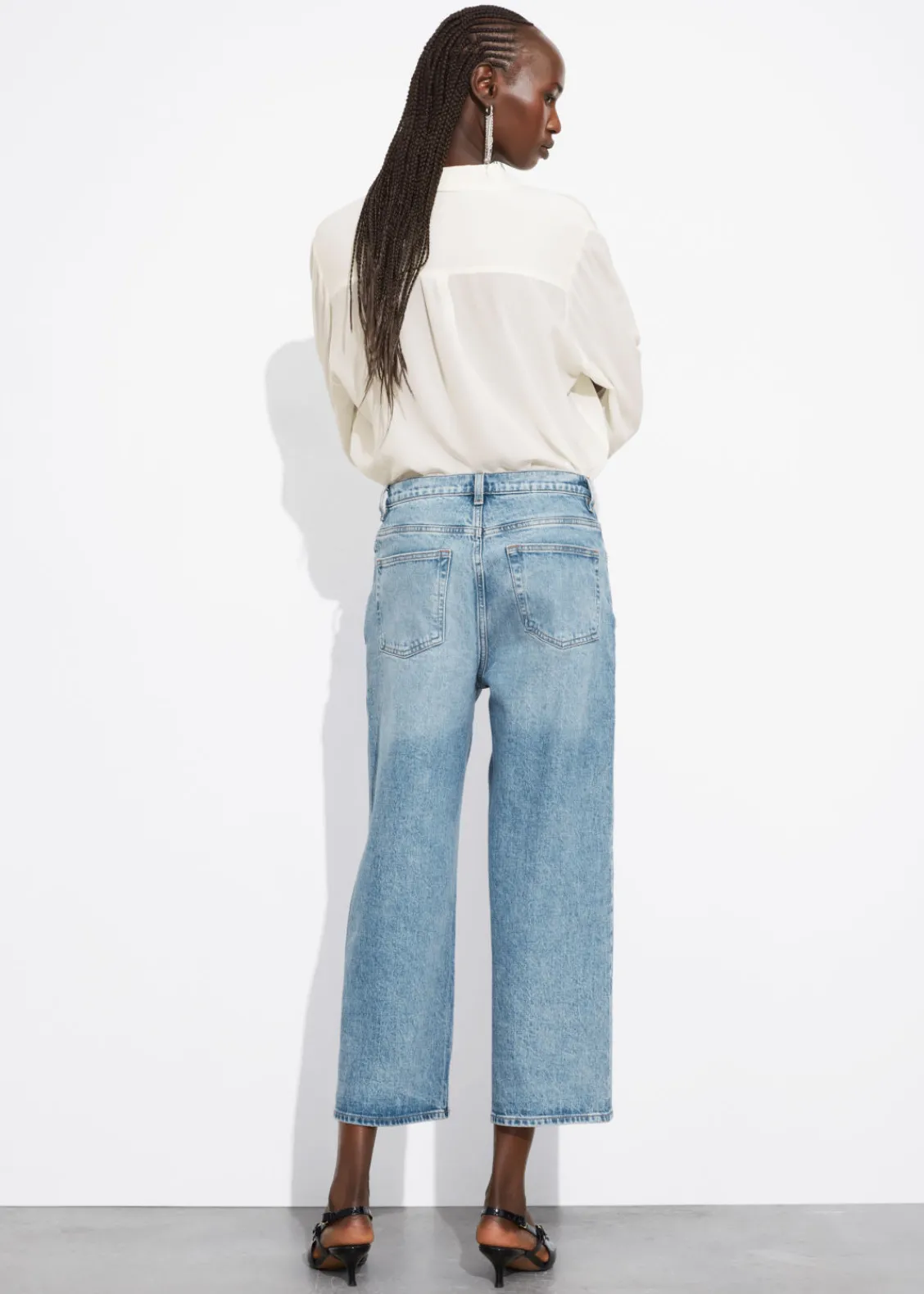 & Other Stories Jeans | Wide Cropped Jeans