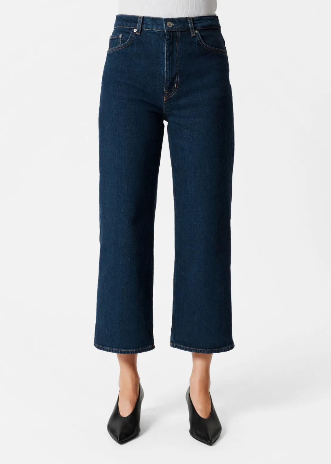 & Other Stories Jeans | Wide Cropped Jeans