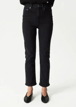 & Other Stories Jeans | Wide Leg Cropped Jeans Black