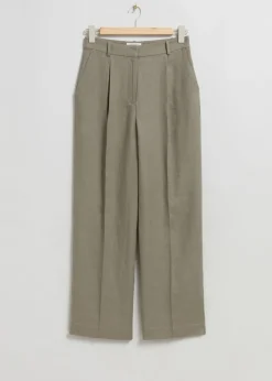 & Other Stories Sets & Suits | Pants | Wide Linen Trousers
