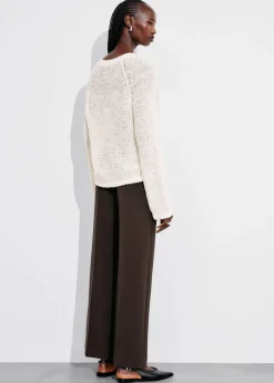 & Other Stories Pants | Wide Press-Crease Trousers