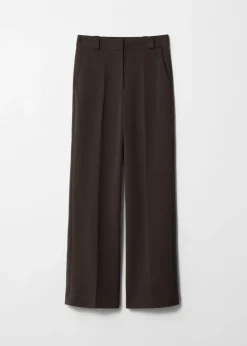 & Other Stories Pants | Wide Press-Crease Trousers