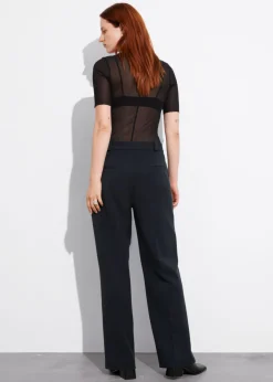 & Other Stories Pants | Wide Press-Crease Trousers